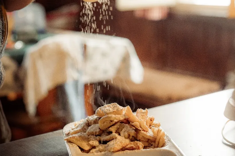 Delicacies at the Bruggeralm