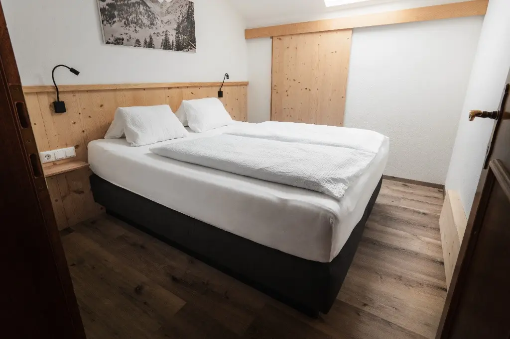 Schlafzimmer in Wohnung 6